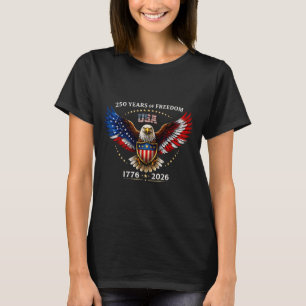 Camiseta Aniversário de 250 anos da Independência dos EUA 1