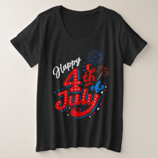 Camiseta Aniversário de 250 anos do 4 de Julho para Mulhere