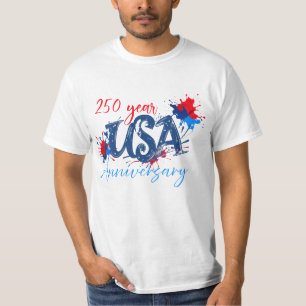 Camiseta Aniversário de 250 anos dos EUA
