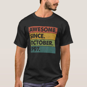 Camiseta Aniversário De 25 Anos De 25 Desde Outubro