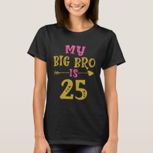 Camiseta Aniversário de 25 anos de Hearts para o irmão mais