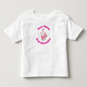 Camiseta Aniversário de 2 anos da Sereia