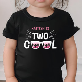 Camiseta Aniversário de 2 anos das Duas Garotas Legais