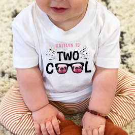 Camiseta Aniversário de 2 anos das Duas Garotas Legais