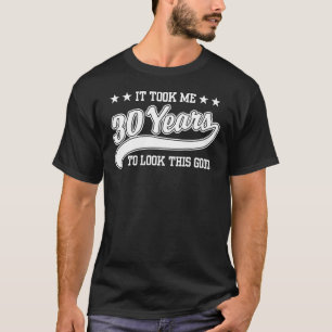 Camiseta Aniversário de 30 anos