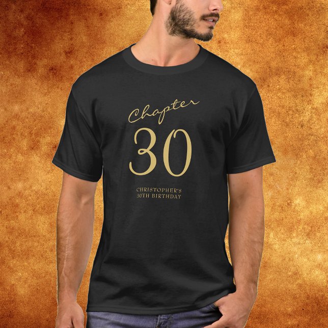 Camiseta aniversário de 30 anos (Criador carregado)