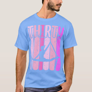 Camiseta Aniversário de 30 anos antena erialista Yoga da se