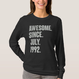 Camiseta aniversário de 30 anos De 30 Anos Incrível Desde J