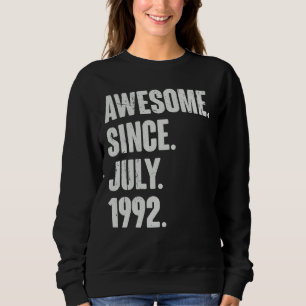 Camiseta aniversário de 30 anos De 30 Anos Incrível Desde J
