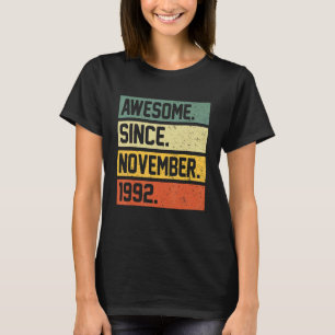 Camiseta aniversário de 30 anos de 30 Anos Incrível Desde N