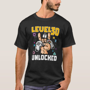 Camiseta Aniversário de 30 anos de Jogos de Vídeo Incríveis