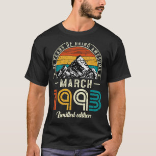 Camiseta aniversário de 30 anos de março de 1993, 30 anos