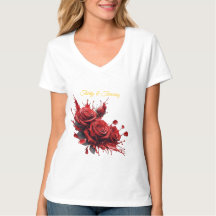 Aniversário de 30 anos Elegante - Rosas em Bloom