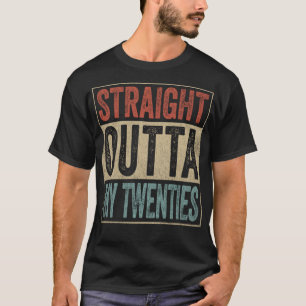 Camiseta Aniversário de 30 anos Engraçado Hetero De Homens 