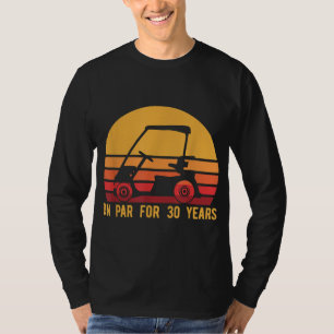 Camiseta aniversário de 30 anos Golfer Golfing 30 Bday Gift