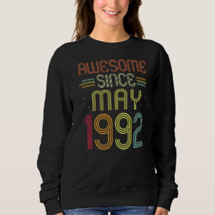 Camiseta aniversário de 30 anos Incrível Desde Maio De 1992