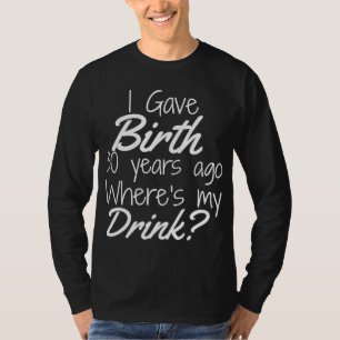Camiseta aniversário de 30 anos Mãe Filho Filha De 30 Anos