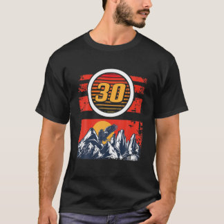 Camiseta aniversário de 30 anos Men aniversário de 30 anos