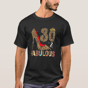 Camiseta aniversário de 30 anos Queen 30 & Fabuloso Nascer 