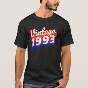 Camiseta aniversário de 30 anos u2013 Vintage Retro 1993 1