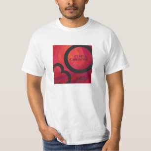 Camiseta Aniversário de 30 Década Vermelha