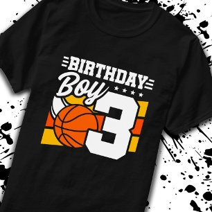 Camiseta Aniversário de 3 anos de Bâtamo Aniversário de 3 A