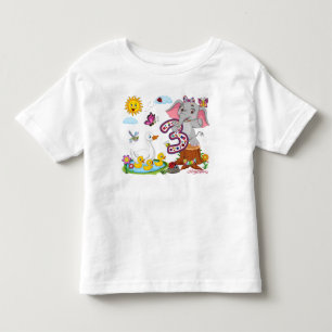 Camiseta Aniversário de 3 anos Remi
