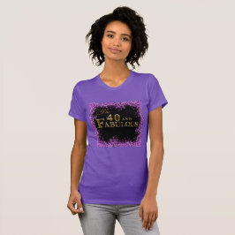 Camiseta aniversário de 40 anos