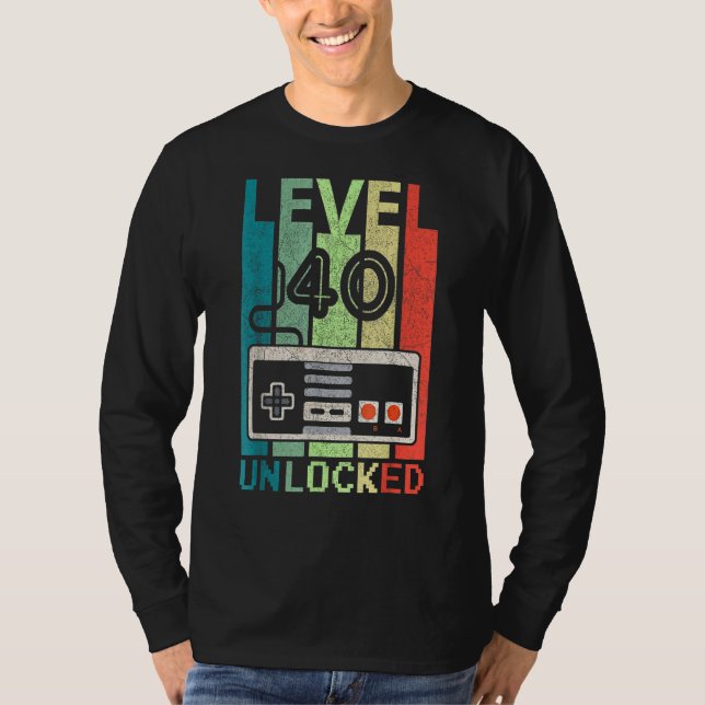 Camiseta aniversário de 40 anos (Frente)