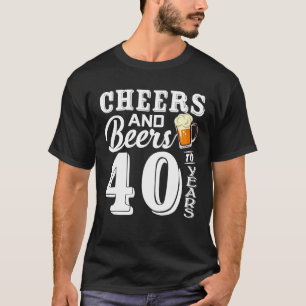 Camiseta aniversário de 40 anos 1979 40º Aniversário do Bee