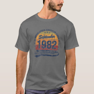 Camiseta aniversário de 40 anos Absolutamente Incrível Vi