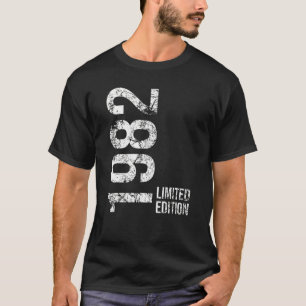 Camiseta aniversário de 40 anos de 40 Anos Homem Mulher Ret