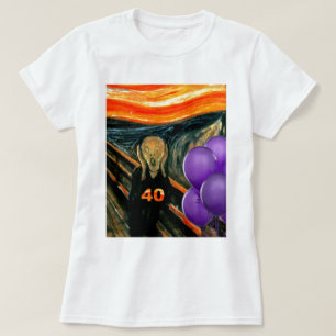 Camiseta Aniversário de 40 anos engraçado