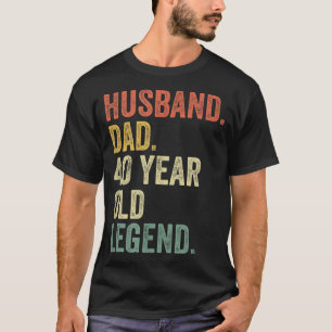 Camiseta Aniversário de 40 anos Engraçado Para Homens Ofere