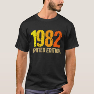 Camiseta aniversário de 40 anos Mulheres 40 Anos 1982 47