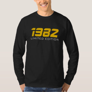 Camiseta aniversário de 40 anos Mulheres 40 Anos 1982 53