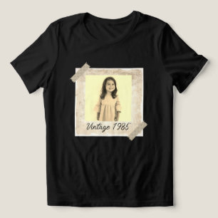 Camiseta Aniversário de 40 anos Personalizado Moderno - Par