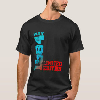 Camiseta aniversário de 40 anos Vintage 1984 Maio 40 Anos H
