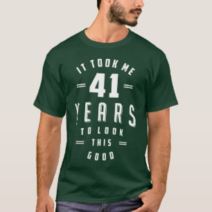 Camiseta Aniversário de 41 anos