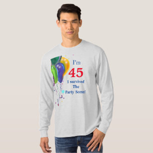 Camiseta Aniversário de 45 anos