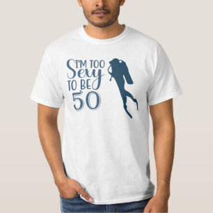 Camiseta Aniversário de 50 anos do Scuba 