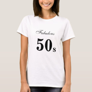 Camiseta Aniversário de 50 anos Fabuloso