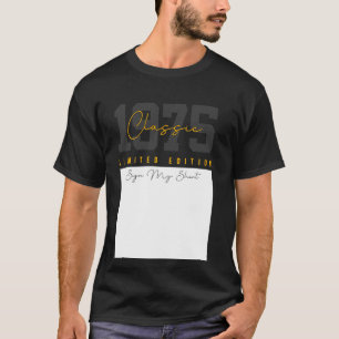 Camiseta Aniversário de 50 anos Vintage 50 anos de idade Es