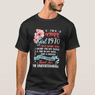 Camiseta Aniversário De 511 Ruas Feita Em Outubro De 1970