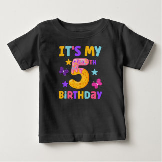 Camiseta Aniversário de 5 anos