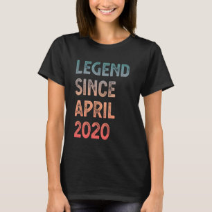 Camiseta Aniversário de 5 anos Meninos Meninas Lenda Desde