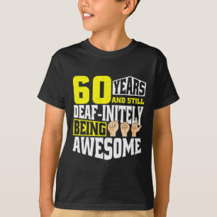 Camiseta Aniversário De 60 Anos De Ser Incrível