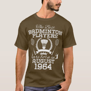 Camiseta Aniversário de 60 anos em agosto de 1964 Melhor Ba