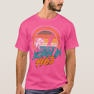 Camiseta Aniversário De 60 Anos Pescaria Nasceu Em 1963 60