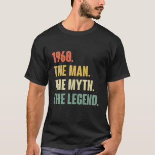 Camiseta Aniversário de 61 anos Vintage 1960 - Presente par